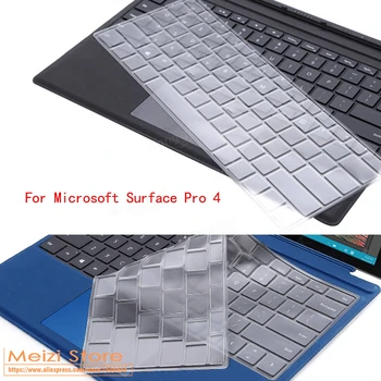 1 шт. Защитная пленка для клавиатуры из ТПУ для Microsoft Surface Pro 4