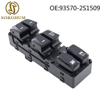 Sorghum 93570-2S1509 Кнопка Автоматического Отключения Главного Управления Стеклоподъемником для Hyundai IX35 Tucson 2.0L 2.4L 2010-2015
