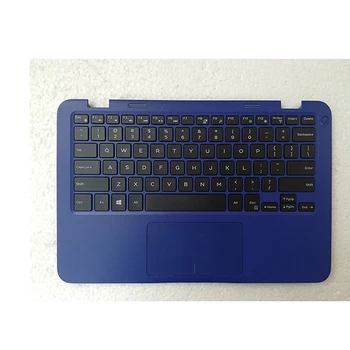 Верхняя крышка Подставки для рук ноутбука Корпус клавиатуры для Dell Inspiron 11-3000 3162 3180