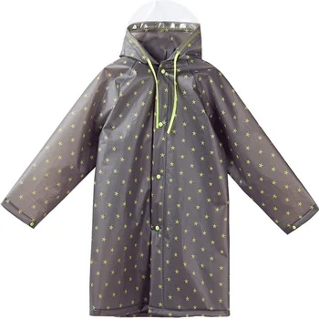 Детский Рюкзак, Дождевик для учащихся начальной школы, Непромокаемый дождевик из Эва со звездным принтом, дождевик со школьной сумкой