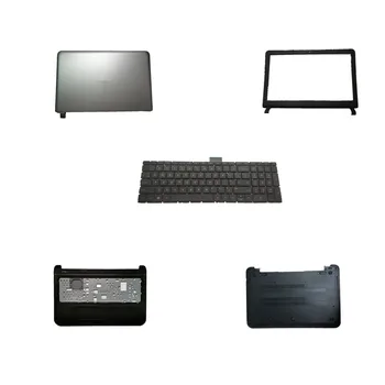 Клавиатура ноутбука Верхний регистр, верхняя задняя крышка ЖК-дисплея, нижняя крышка корпуса Для HP 242 G1 Черный США