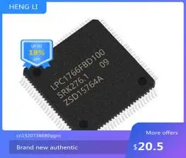 100% Новая Бесплатная доставка LPC1766FBD100 LPC1766 LPC1766FBD QFP100 ARM-MCU