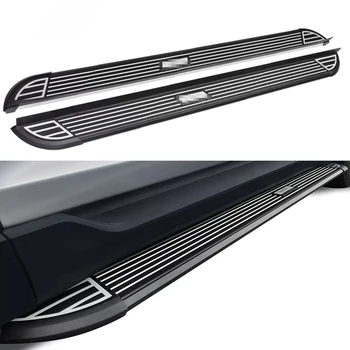 2 шт. Подходит для Chevrolet Chevy Tahoe 2021 2022 2023 Алюминиевая Фиксированная Подножка Боковая Подножка Педаль Боковая Трубка Nerf Bar Платформа