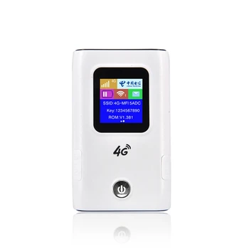 AU42 -MF905C 4G LTE WIFI Маршрутизатор Портативный 6000 мАч TDD FDD Беспроводная точка доступа 150 Мбит/с Карманный мобильный модем CAT4