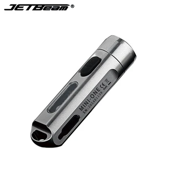 JETBEAM MINI-ONE Перезаряжаемый Мини светодиодный Фонарик 500ЛМ 365нм УФ-Излучение Из нержавеющей Стали Использование XP-G3 светодиодный Портативный Брелок Для Ключей