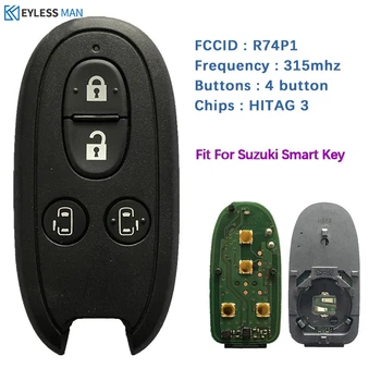 Oem Smart Remote Брелок для Suzuk 315 МГц FSK PCF7953X/HITAG 3/47 чип Подлинный 4 кнопки FCCID Номер R74P1 Для российского рынка