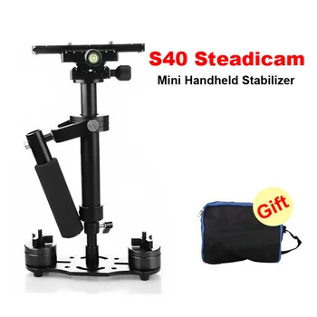 S40 Steadicam 40cm Mini Steadycam Pro Ручной Стабилизатор Видео Камеры для Цифровой Видеокамеры Canon Nikon Sony DSLR
