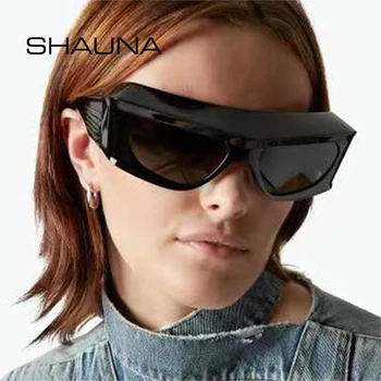 SHAUNA Ретро Женские солнцезащитные очки 
