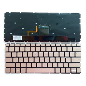 Siakoocty новая клавиатура с подсветкой для ноутбука HP ENVY 13-AB 13-AB105TX 13-ab023TU 13-ab026TU 13AB024TU золотистого цвета