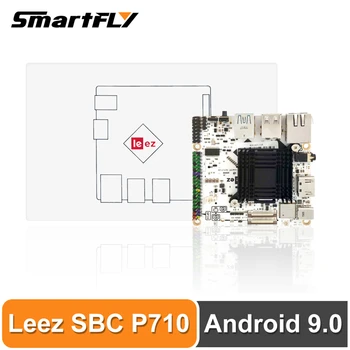 Smartfly Leez SBC P710 Rockchip RK3399 Android 9.0 ARM Cotex Шестиядерный SBC/Одноплатный компьютер 4 ГБ + 16 ГБ с Ubuntu Debian