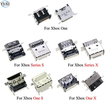 YuXi 1 шт. для Xbox Series X S Интерфейс разъема HDMI-совместимого порта для Xbox One X S Тонкий разъем материнской платы