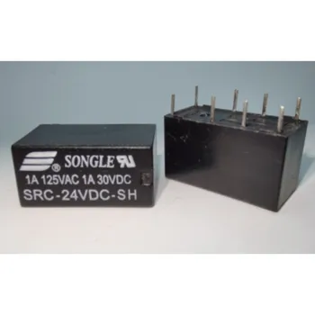 Бесплатная доставка оптом 10 шт./лотреле SRC-24VDC-SH
