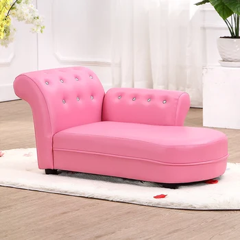 Детский диван, Милый Розовый детский диван, Мини-диван принцессы, Диван королевы, детская мебель