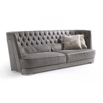 Европейский стиль современная мебель для дома диван для отдыха из бархатной ткани диван для гостиной