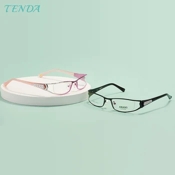 Женские И Мужские Металлические Овальные очки с полной оправой, обертывающиеся вокруг оправы для очков При близорукости, Линзы по рецепту врача при пресбиопии