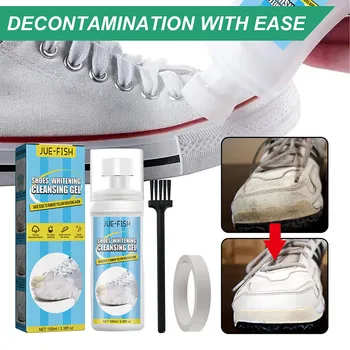 Жидкое средство для чистки белой обуви Эффективное средство для чистки белой обуви для спортивной обуви