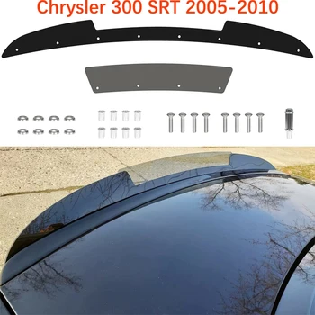 Задний Плетеный спойлер для Chrysler 300 SRT 2005-2010 Дополнительный Тип Стандартный Край Заднего настила Плетеный Спойлер с заклепочным инструментом