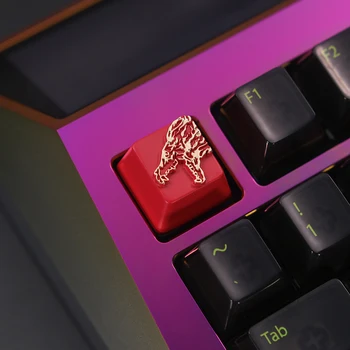 Игровая металлическая клавиша FPS shooting roar механическая клавиатура из цинкового алюминиевого сплава, индивидуальный подарочный ключ ESC