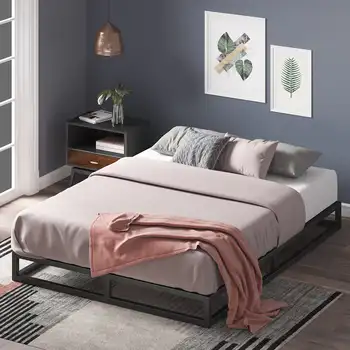 Каркас кровати Zinus Joseph Modern Studio с 6-дюймовой платформой, низкопрофильный, двухместный
