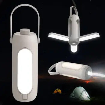 Лампа Hung Leaf Открытый Кемпинг Солнечные фонари для Путешествий Аварийное освещение для рыбалки Перезаряжаемые Фонари для палатки