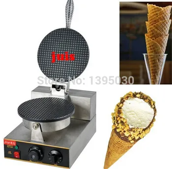 Машина для выпечки рожков мороженого, электрическая машина для выпечки рожков мороженого, машина для приготовления блинов, бизнес или бытовая 1 шт.