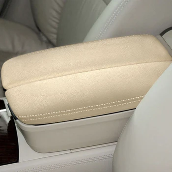 Подходит для 2005-2010 Acura RL Автомобильный центральный подлокотник, накладка на коробку, Дышащий Удобный подлокотник, защитный чехол для подлокотника