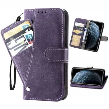 Роскошный Кожаный Магнитный кронштейн Флип-Кошелек Чехол Для Телефона Samsung Galaxy S9 S8 Plus S7 S6 edge S 9 8 7 6 Active S6 S5 S4 mini S3