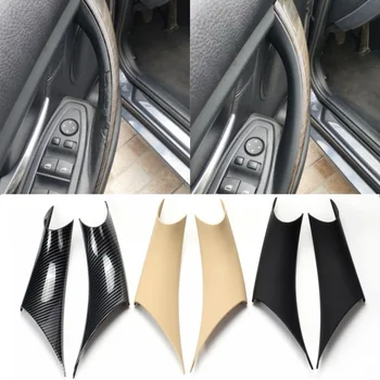 Ручка внутренней двери автомобиля, левая и правая панель внутренней двери, декоративная крышка кронштейна для ручки, BMW 34 серии F30F35