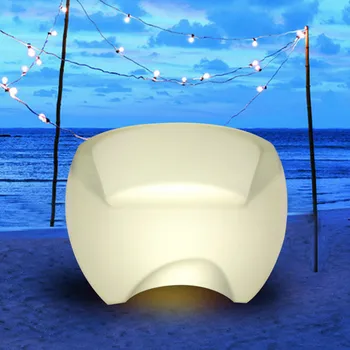 Светодиодная люминесцентная мебель Гостиничный бар диван для вечеринок на открытом воздухе Развлекательные заведения Мебельный бар