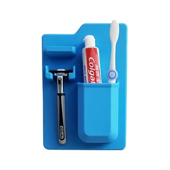 Силиконовая Зубная щетка, держатель для зубной пасты, Подставка для хранения Чашек, Органайзер для ванной Комнаты, Зеркало Для Душа, Многофункциональные принадлежности для ванной комнаты, инструменты
