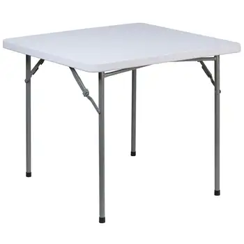 Складной 35-дюймовый стол - Прочный складной стол для улицы и помещения, идеально подходящий для кемпинга и пикника, карточного стола или стола для рукоделия Ultrali