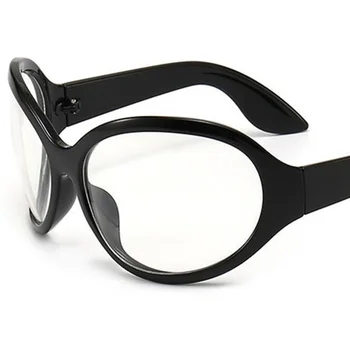 Хип-хоп Оптические очки Унисекс в оправе Оверсайз, очки Simplity, ретро очки, Ветрозащитные декоративные