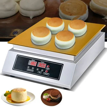 Электрическая машина для приготовления суфле-вафельница Японская машина для приготовления суфле-блинчиков Dorayaki Baker Машина для приготовления пышных блинчиков